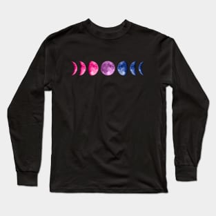 Bisexual Moon Phase Long Sleeve T-Shirt